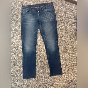 dELiA*s Womens Dark Wash Skinny Jeans Size 13R Stretch Denim